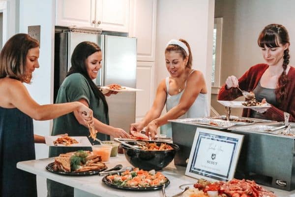 MMC retreat meals are included